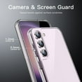 thumbnail image 5 of JETech Case for Samsung Galaxy S23+ / S23 Plus 5G 6.6-Inch, Non-Yellowing Shockproof Bumper Protective Phone Cover, Anti-Scratch Hard PC Back (Clear), 5 of 7