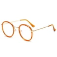 thumbnail image 3 of Gafas de lectura con montura redonda, monturas anti luz azul estilo coreano para hombres y mujeres, gafas para personas mayores, gafas ultraligeras para personas mayores, 3 of 5