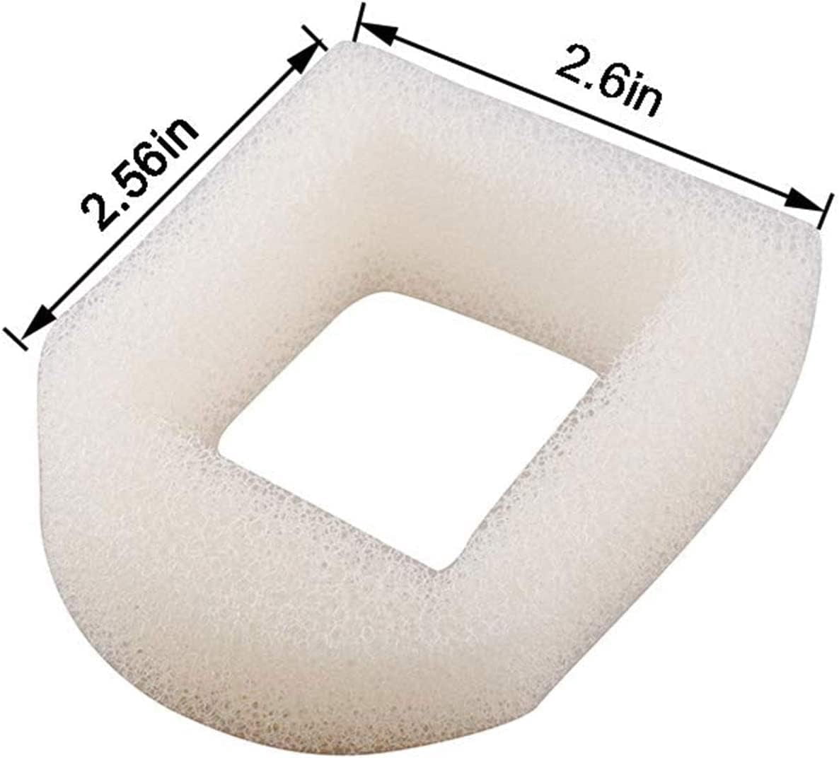 Pet Replacement Foam Filter for Dog and Cat Water Fountains Compatible with Drinkwell Stainless Steel 360, Lotus, Avalon, and Pagoda (Pack of 18)