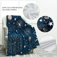 thumbnail image 3 of Sun and Moon Blanket Witchcraft Art Print Throw Blanket Soft for Sofa Chair Bed Office 50"x60", 3 of 6
