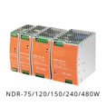 NDR/EDR Rail Mounted Switch Power Supply, NDR-75 120 150 240 480W-12 ...