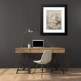 thumbnail image 4 of Anonymous 20x24 Black Modern Framed Museum Art Print Titled - Flowers Lying on a Plinth (C. 1700 - C. 1800), 4 of 5