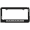 Black, variant on Happiness Best Face Lift License Plate Frame