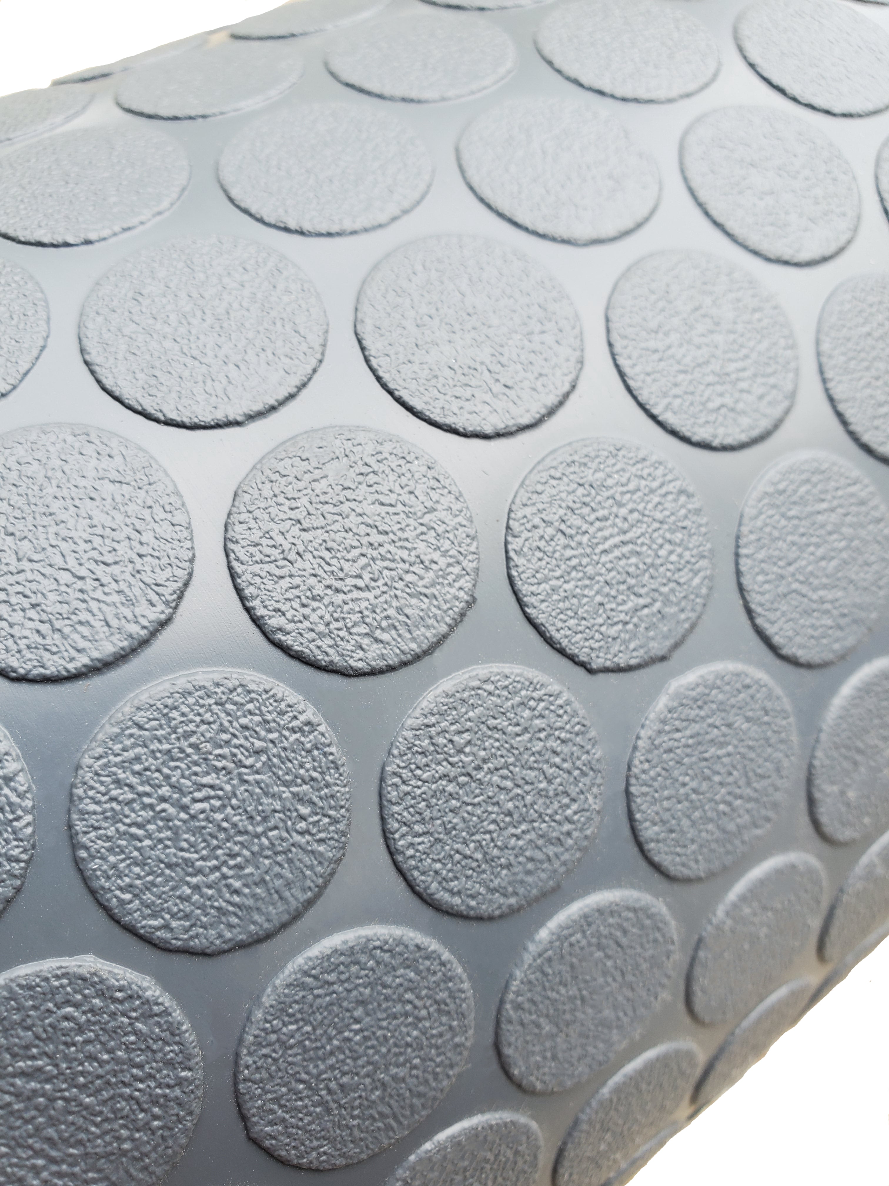 G-Floor 8.5' x 24' Small Coin Vinyl Garage Flooring Cover - Slate Grey