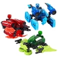 thumbnail image 1 of Zing Klikbot Megabots Poseable Collectible Stop Motion Action Figures with Unique Accessories 3 Pack, 1 of 6