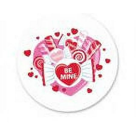 Be Mine Valentine 7inch Round Edible Photo Image Cake Decoration