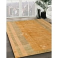 thumbnail image 2 of Ahgly Company Indoor Rectangle Abstract Orange Abstract Area Rugs, 7' x 10', 2 of 6