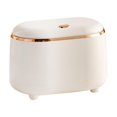 thumbnail image 4 of GROWTH TANK Desktop Trash Can Pressing A Small Sleek Desktop Trash Can With Non-Slip Leg And White, 4 of 9