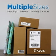 Aegis Adhesives - Compatible Label Replacement for Brother DK-1209 (1.1 X 2.4”) Address & Barcode, Use with QL Label Printers - 12 Rolls + 1 Frame