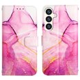 thumbnail image 3 of for Samsung Galaxy S24 Plus PU Leather Wallet case, Marble Pattern Credit Card Holder,Flip Folio Book Kickstand Cover Women Men with Long + Short Strap for Samsung Galaxy S24 Plus, Pink/Purple, 3 of 6