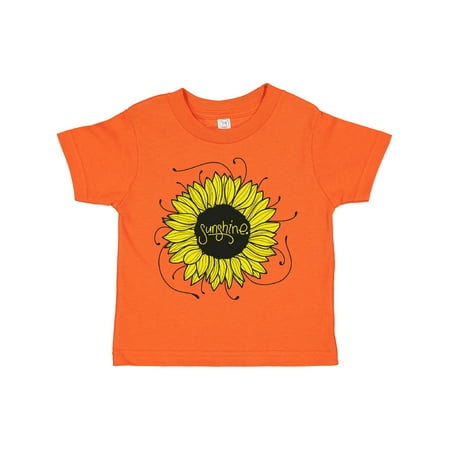 

Inktastic Sunshine Featuring a Yellow Sunflower Gift Toddler Boy or Toddler Girl T-Shirt
