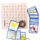 thumbnail image 1 of Creativo de Madera Montessori Gráfico Juguete de Matemáticas Rompecabezas Rompecabezas Matrix Stem Tie Nail Boards, para en Edad Preesc 18x18cm Sunnimix Geoplano Montessori, 1 of 8