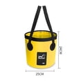 thumbnail image 4 of Collapsible PVC Bucket for Camping, Fishing, Gardening, and Car Washing - Waterproof and Portable, 4 of 8