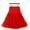 Red, variant on hoksml Flowy Skirt,Women's Fashionable Summer Retro High-waisted Gauze Puffy Skirt Party Skirt