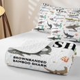 thumbnail image 4 of meiyoeat Kawaii Shark Twin Quilt Set For Kids,Colorful Ocean Animal Theme Twin Coverlet Set For Boys,2pcs, 4 of 7