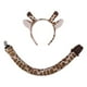 thumbnail image 3 of Cute Giraffe Tail Ears Set Diadema Anime Cosplay Props Felpa Suave Headwear para Navidad Rendimiento Carnaval Disfraz Accesorio de vestuario Sunnimix Sombreros y cola, 3 of 8