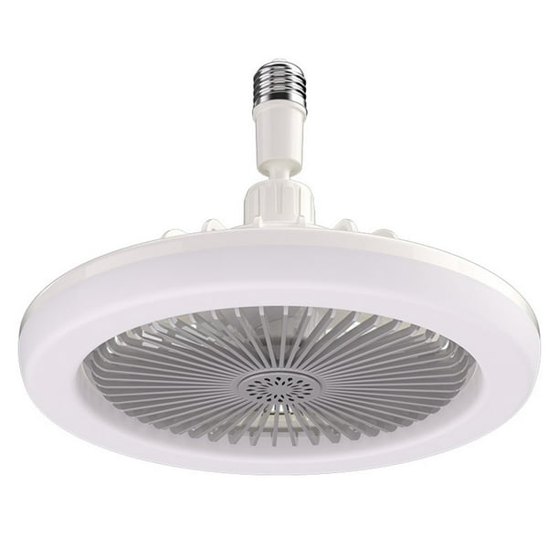 NGTEVOOS Clearance E27 Ceiling Fan with Lights,Enclosed Low Profile Fan