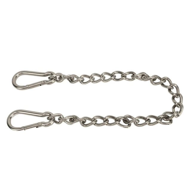 Chaînes de Balançoire Robustes, Ensemble Suspendu en Acier Inoxydable Capacité de 500 LB pour Hamac, Sacs de Frappe, Usage Intérieur Extérieur