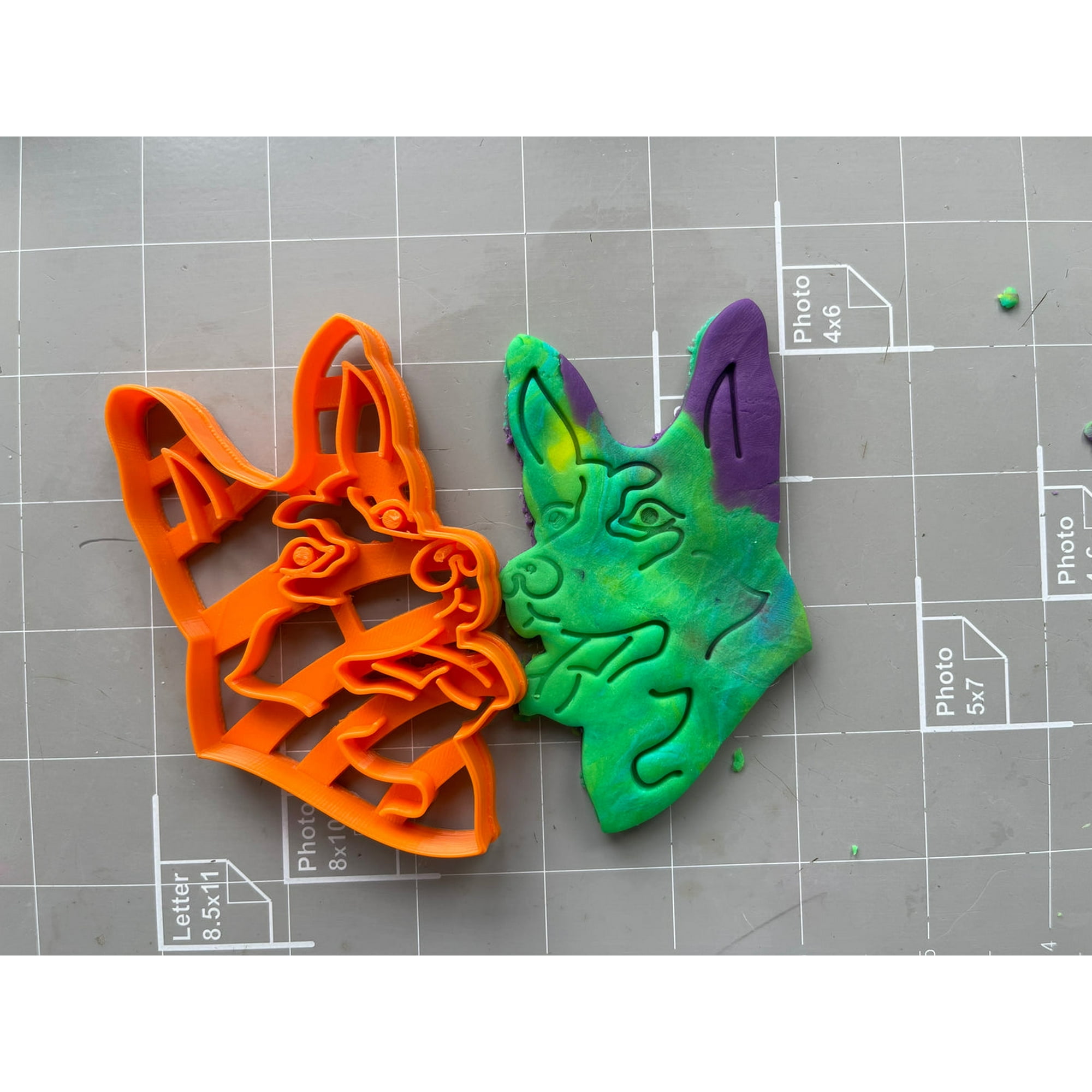 German shepherd cookie cutter discount