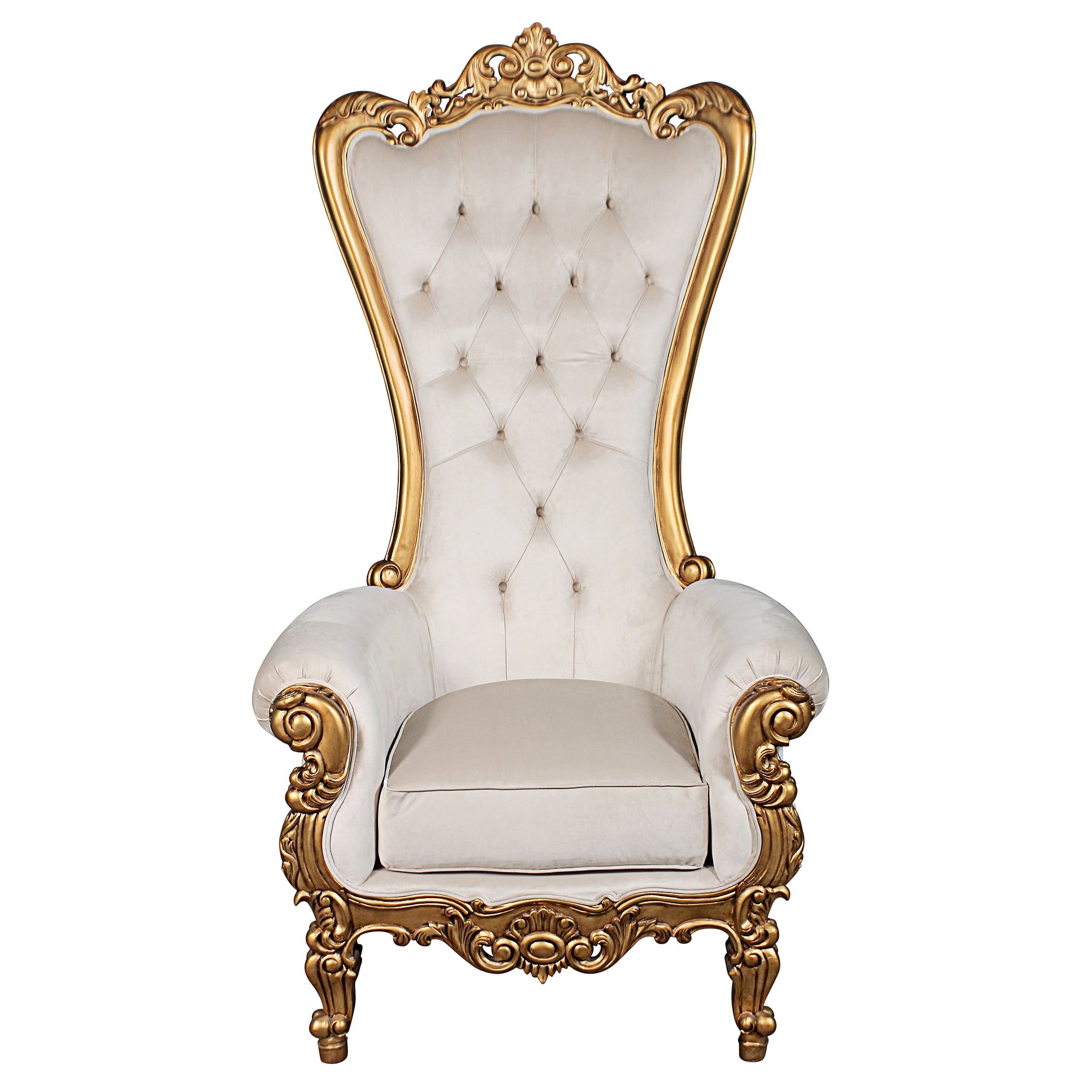 Design Toscano Contessa Stylish Baroque Throne Chair Walmart Com