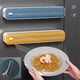 thumbnail image 2 of Magnetic Refillable Plastic Wrap Dispenser with Slide Cutter - BPA-Free Kitchen Food Cling Film Cutter, 2 of 5