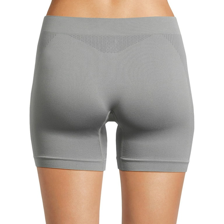 Reebok Women's Underwear - Seamless Long Leg Boyshort Panties (3 Pack) :  : Clothing, Shoes & Accessories