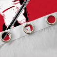 thumbnail image 4 of Homewish Ice Hockey Lover Black Out Curtains,Sport City Curtains Pack of 2 (42x63 Each),White Red Black Bedroom Curtains For Boys,Ultra Soft Bedroom Decorative, 4 of 6