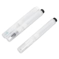 thumbnail image 1 of Pluma Giratoria Con Punta De Pincel, Botella De Bola De Rodillo Vacía, Tapa Antipolvo Portátil De 3 Uds, Transparente Para Suero De Base Líquida, 1 of 7