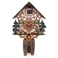 thumbnail image 1 of HerrZeit by Adolf Herr Cuckoo Clock - Black Forest MAGIC BROWN, 1 of 3