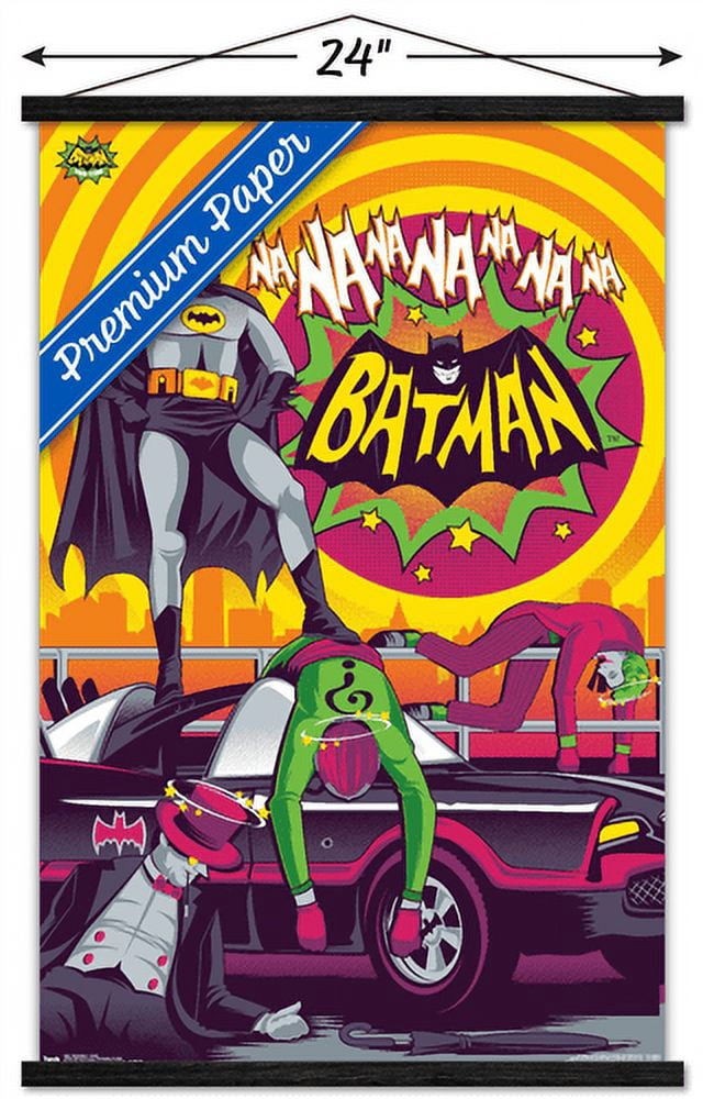 DC Comics TV - Batman TV Series - Victory Wall Poster with Wooden Magnetic Frame, 22.375" x 34"