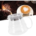 thumbnail image 4 of Glass Coffee Server, Transparent and Large Capacity, with Handle, for Espresso and Coffee, Bar Kitchen Counter, 4 of 9