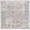 thumbnail image 2 of Safavieh History Keiran Distressed Area Rug, Light Gray/Gold, 6'7" x 6'7" Square, 2 of 12