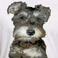 thumbnail image 3 of CafePress - Miniature Schnauzer Fitted T Shirt - Fitted T-Shirt, Vintage Fit Soft Cotton Tee, 3 of 4