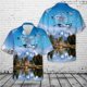 thumbnail image 3 of Camisetas de verano a la moda para hombre, con estampado 3D de animales de hámster hawaiano, cómodas camisetas informales de un botón, camisetas de playa de manga corta de gran tamaño, 3 of 5