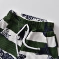 thumbnail image 6 of Toddler Baby Boy Clothes Summer Dinosaur Short Sleeve and Shorts Animal Style Outfits Set Green 2-3T, 6 of 7