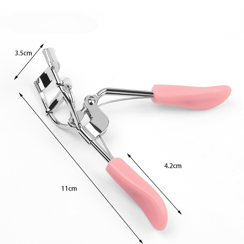 Wholesale 1Pc  Makeup Eyelash Curler Beauty Tools Lady Women Nature Style Cute Eyelash Handle Curl Eye Lash Curler random color