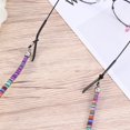 thumbnail image 2 of WASHWEPE Men Women Eyeglass Chains Cotton Wool 1Set Anti Fall Retainer Strap Purple, 2 of 5