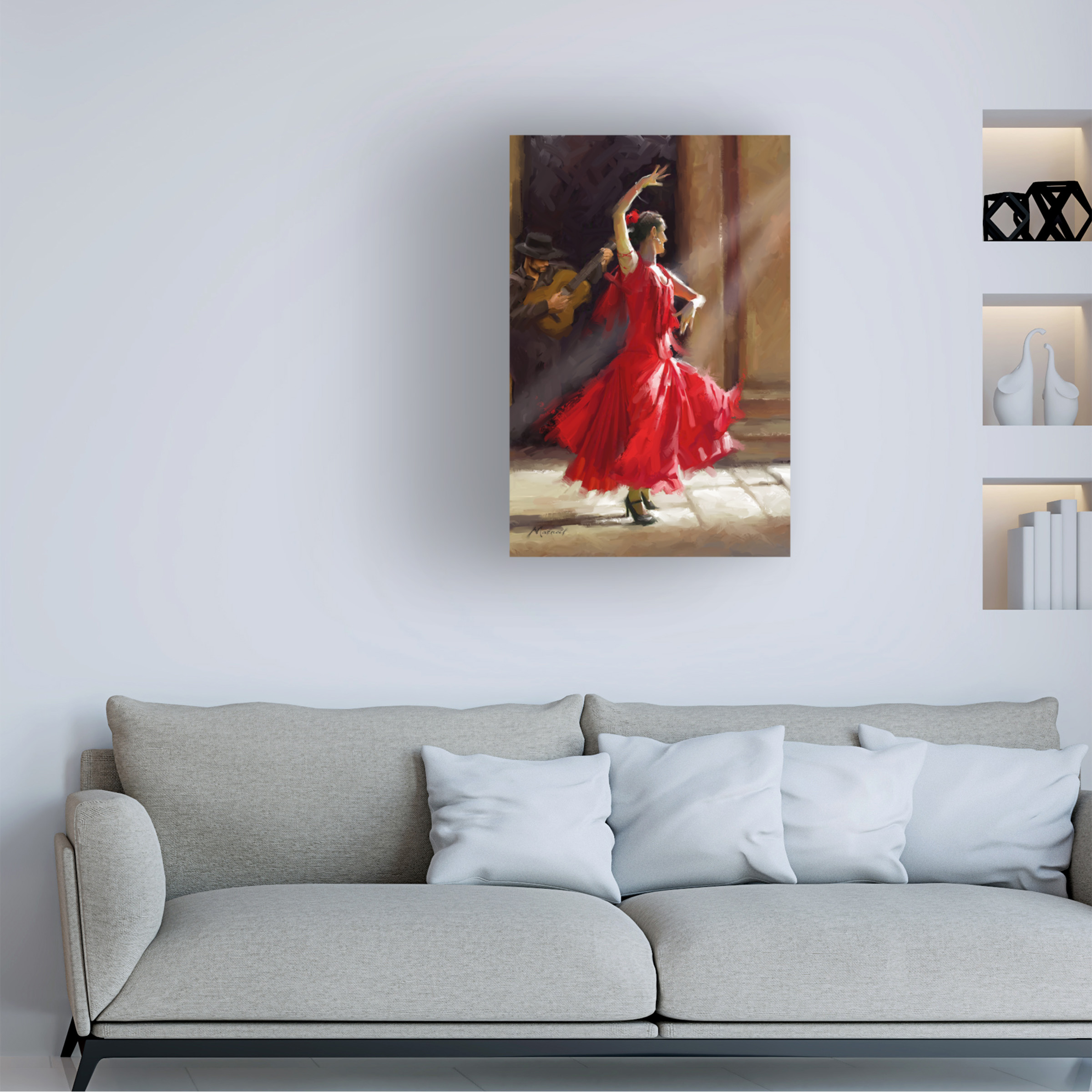 The Macneil Studio 'Flamenco' Canvas Art