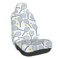thumbnail image 1 of Wukai Tennis Rackets And Balls Full Set Car Seat Covers with Soft Padding Universal Auto Front Seats Protector and Cushion Mat, 1 of 5