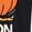 BLACK, variant on Mtv - Pumpkin - Juniors Cropped Graphic T-Shirt