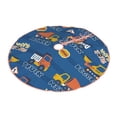 thumbnail image 2 of Kll Construction Vehicles Christmas Tree Skirt 30",Party Decorations Farmhouse For Christmas Decorations Holiday Party, 2 of 8