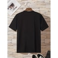 thumbnail image 2 of Unique Cross & Letter Blessed Pattern Print Graphic Tee - Ultra-Comfy, Soft, and Stylish Women Mens Summer Outdoor T-Shirt for Casual Events, 2 of 6