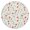 Illustration,, variant on Mandala Tablecloth Exotic Traditional Mandala Pattern Waterproof Round Cover with Elastic Edges and Back for Meditation