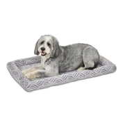 MidWest Homes for Pets 48inch Gray Wave Pet Bed for Large Dog/Cat with slip resist bottom
