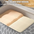 thumbnail image 5 of Large Quilt Storage Bag, 27.56 x 19.69 x 9.84 in, High-Density Fabric for Dust and Moisture Protection, Ideal for Seasonal Bedding and Clothing Storage, 5 of 8