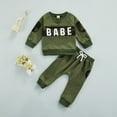 thumbnail image 5 of Douhoow Autumn Baby Boys Tracksuits Long Sleeve Camouflage Sweatshirts+Pocket Long Pants, 5 of 9