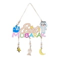 thumbnail image 2 of Adorno colgante de madera Eid Mubarak, decoración islámica para pared, puerta de entrada, árbol, accesorio para fotos, 2 of 9