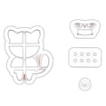 thumbnail image 2 of Three-dimensional Biscuits DIY Plastic Baking Kit, 12-Piece Set, Food-Safe Material, Creative Craft Activity, For Kids/Gifts, Easy Assembly, Baking Accessories, Plastic Construction, Educational, 2 of 2