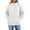 08#White, variant on Mock Neck Sweatshirt Women No Hood Turtleneck Tops Casual Oversized Y2K Long Sleeve Pullover Sweatshirts With Pockets Purple S