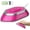 Hot Pink, variant on Newbealer Travel Iron with Global Voltage,0.8lb Ultra-Lightweight Mini Iron for Clothes,Non-Stick Soleplate,Portable Small Iron for Christmas Gifts